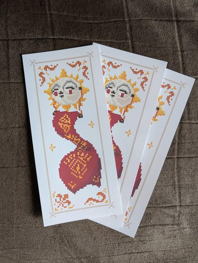 Digital Pattern - Amiable Banner Cross Stitch Bookmark