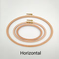 Oval Beechwood Embroidery Hoops