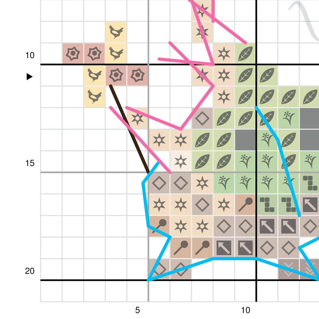 Digital Pattern - Forest Friends - LoZ033