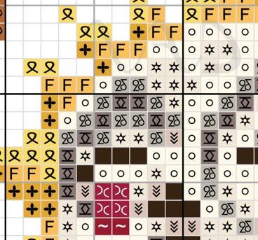 Digital Pattern - Amiable Banner Cross Stitch Bookmark