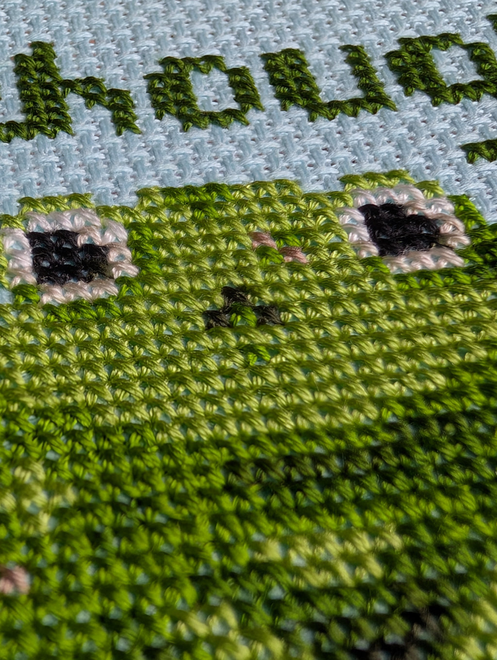 Digital Pattern - Vacant Frog