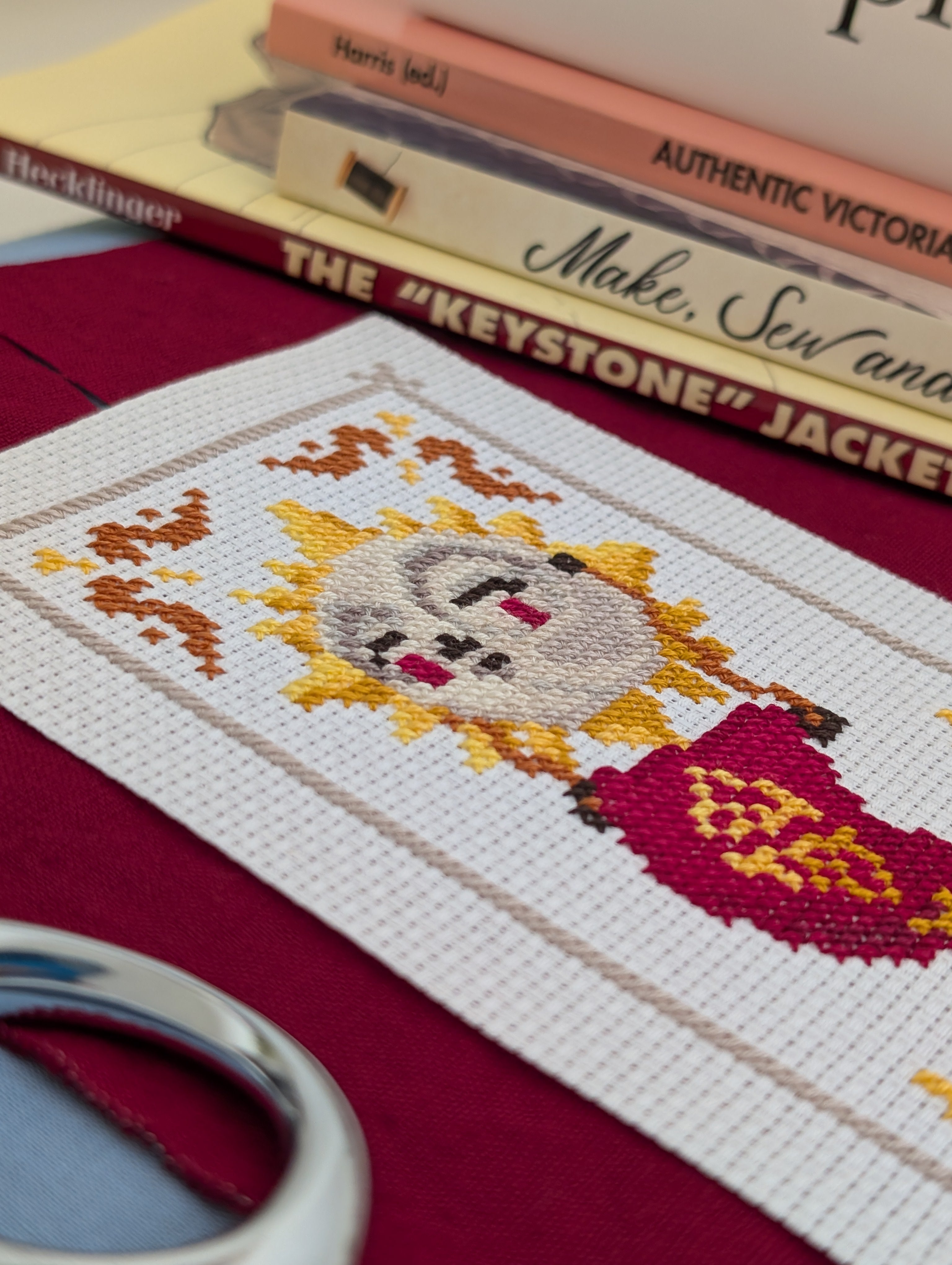 Amiable Banner - Cross Stitch Kit & Pattern
