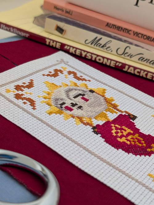 Amiable Banner - Cross Stitch Kit & Pattern