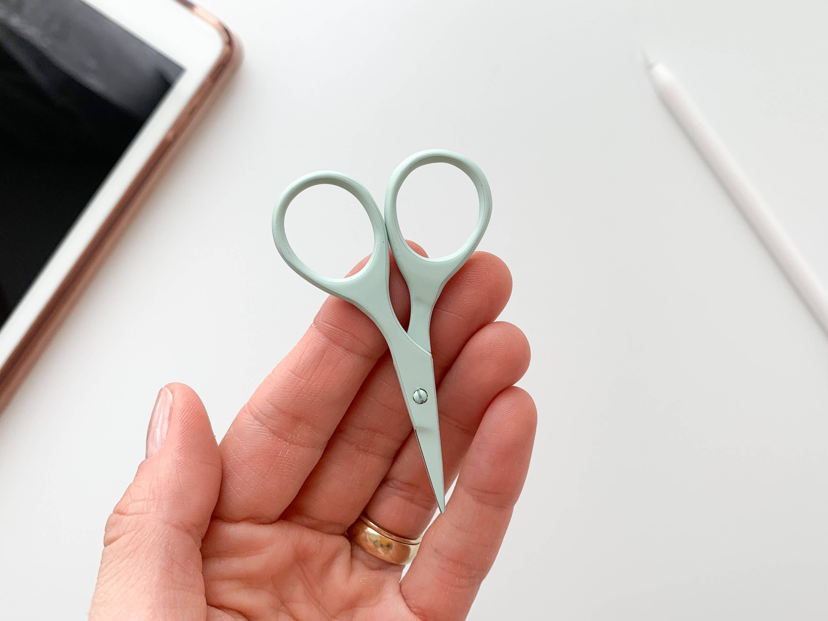 Small needlecraft scissors, tiny embroidery scissors