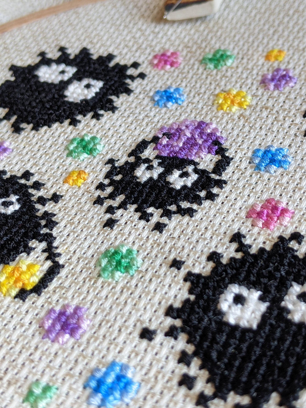 DIGITAL Pattern - Sooties & Snacks - Fantasy cross stitch series SG03