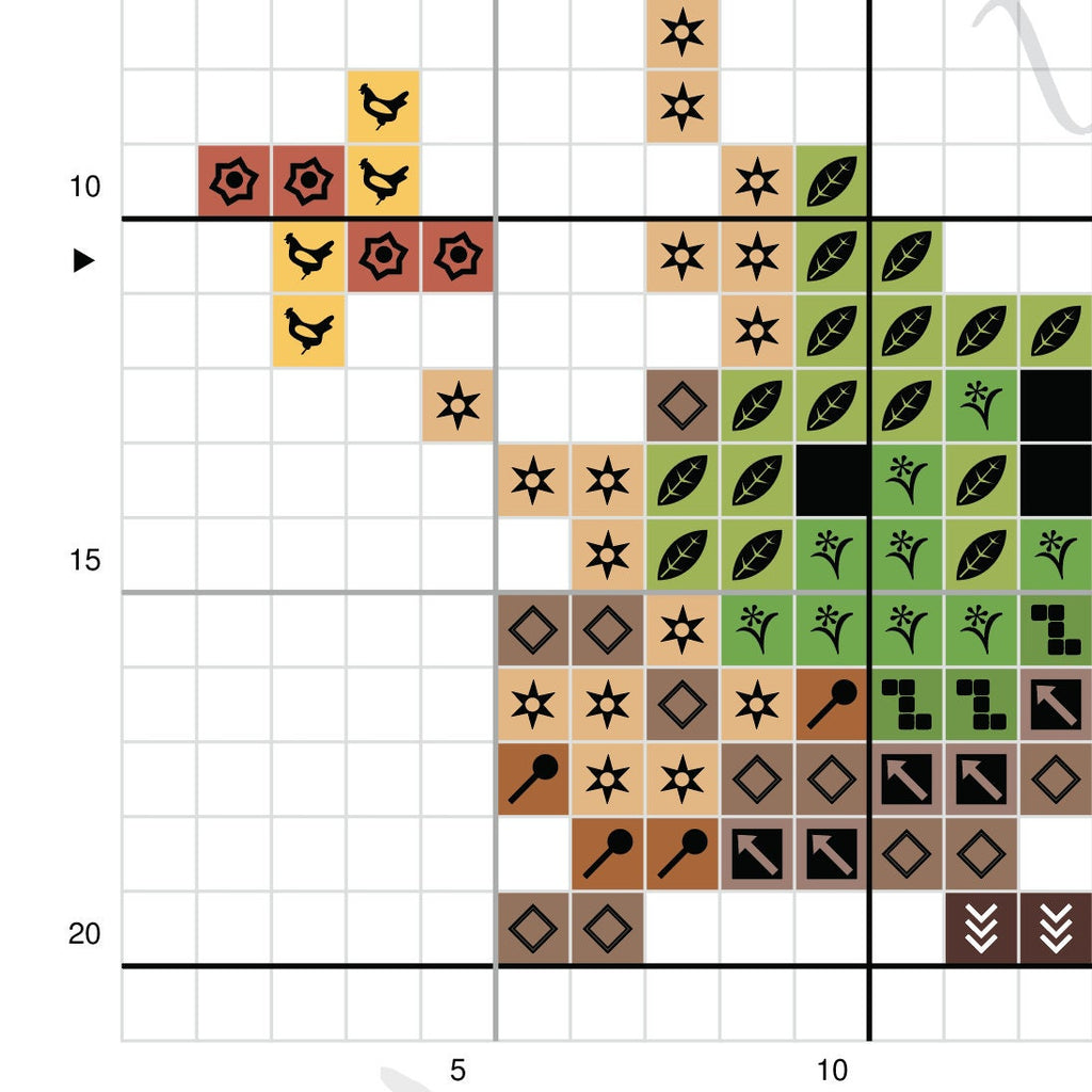 Digital Pattern - Forest Friends - LoZ033