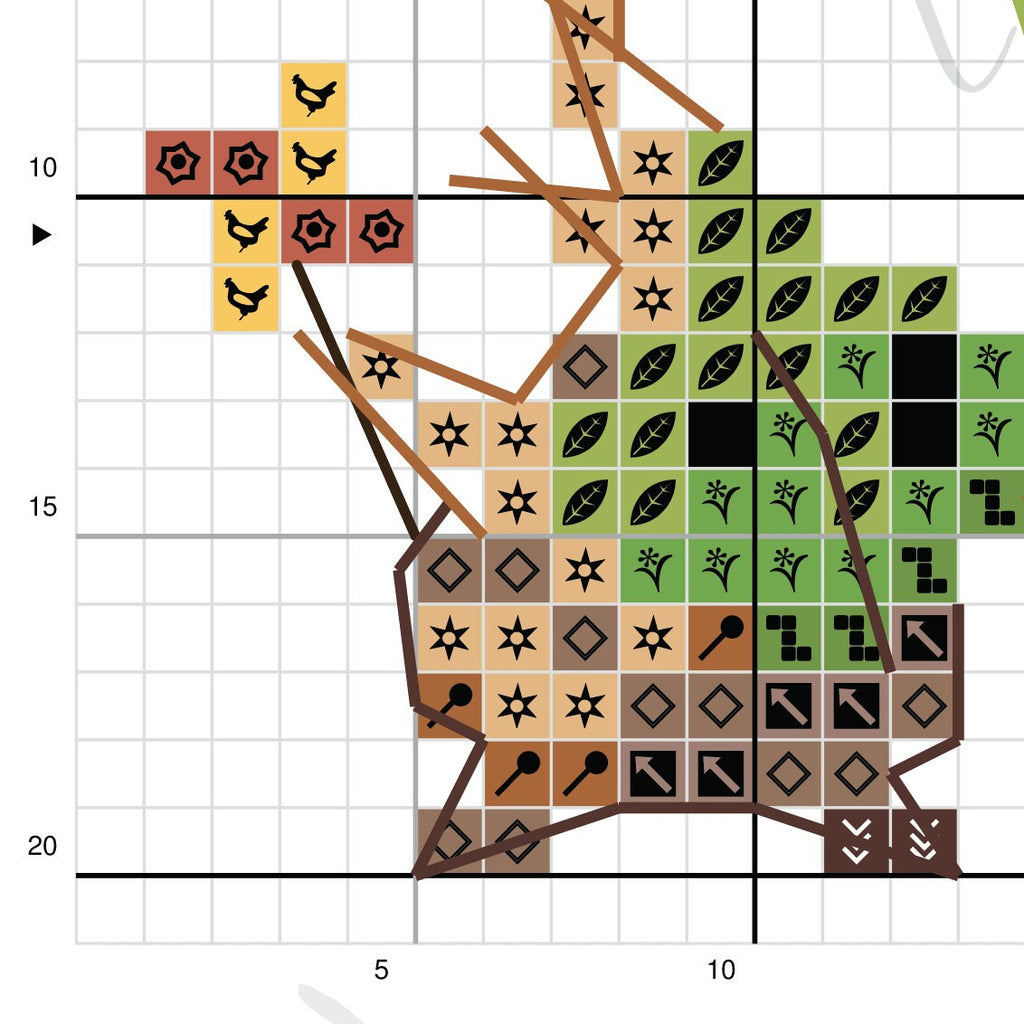 Digital Pattern - Forest Friends - LoZ033
